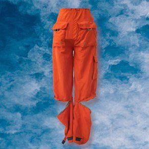Orange Cargo Pants size XS
